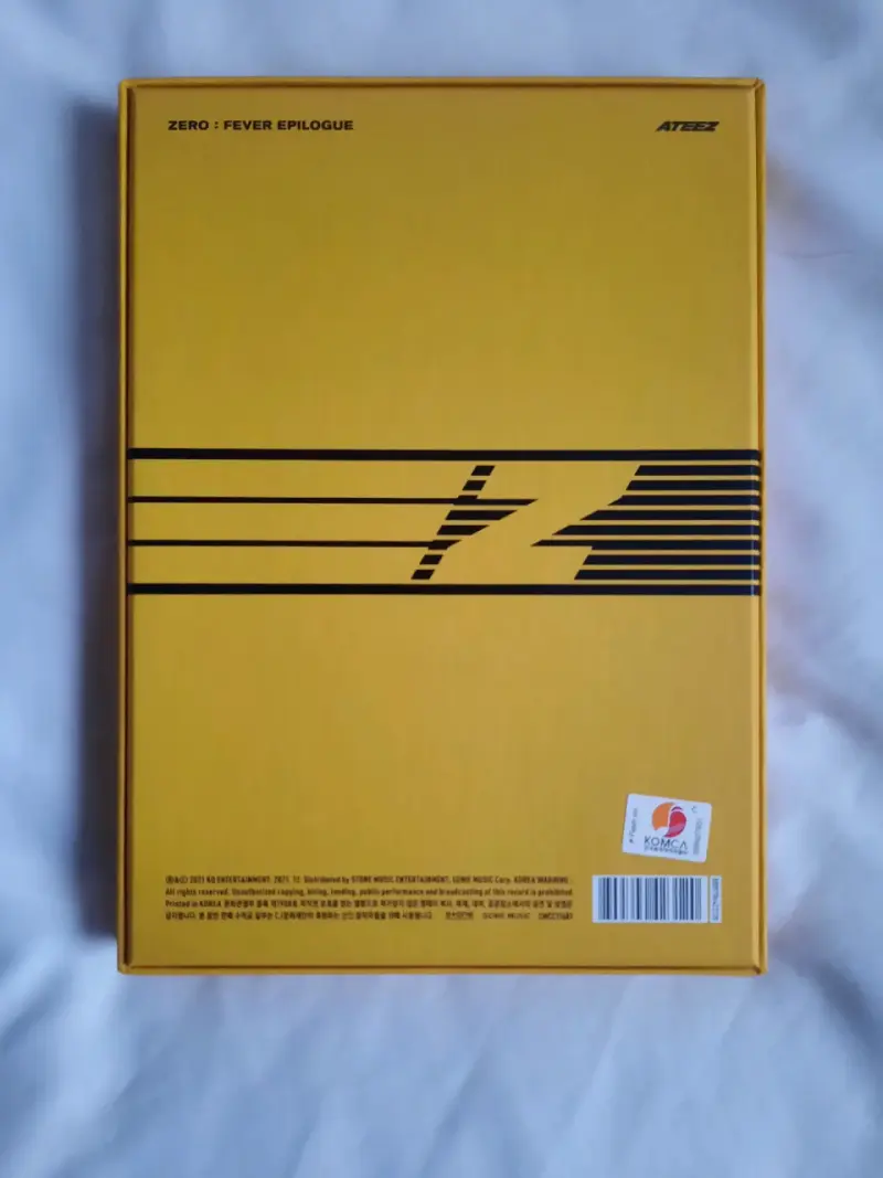álbum "Zero: Fever Epilogue" ATEEZ original - 2