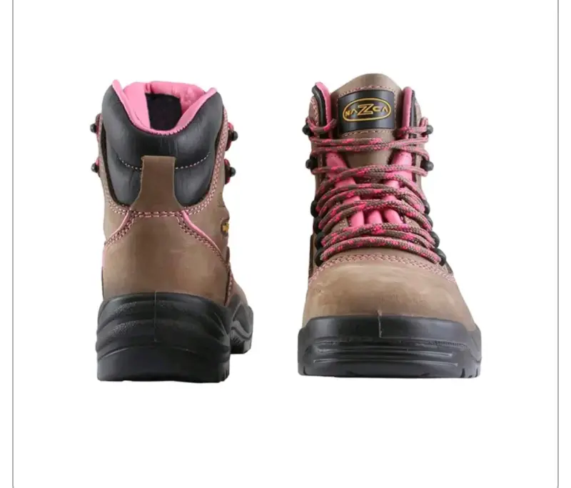 Botines de Seguridad Nazca Femeninos Rosados N°36 - 3