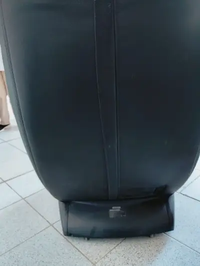 Sillón de Masaje Naranja y Negro - miniatura 1