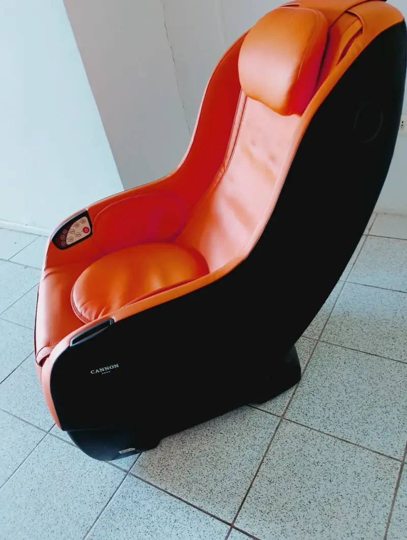 Sillón de Masaje Naranja y Negro - 2