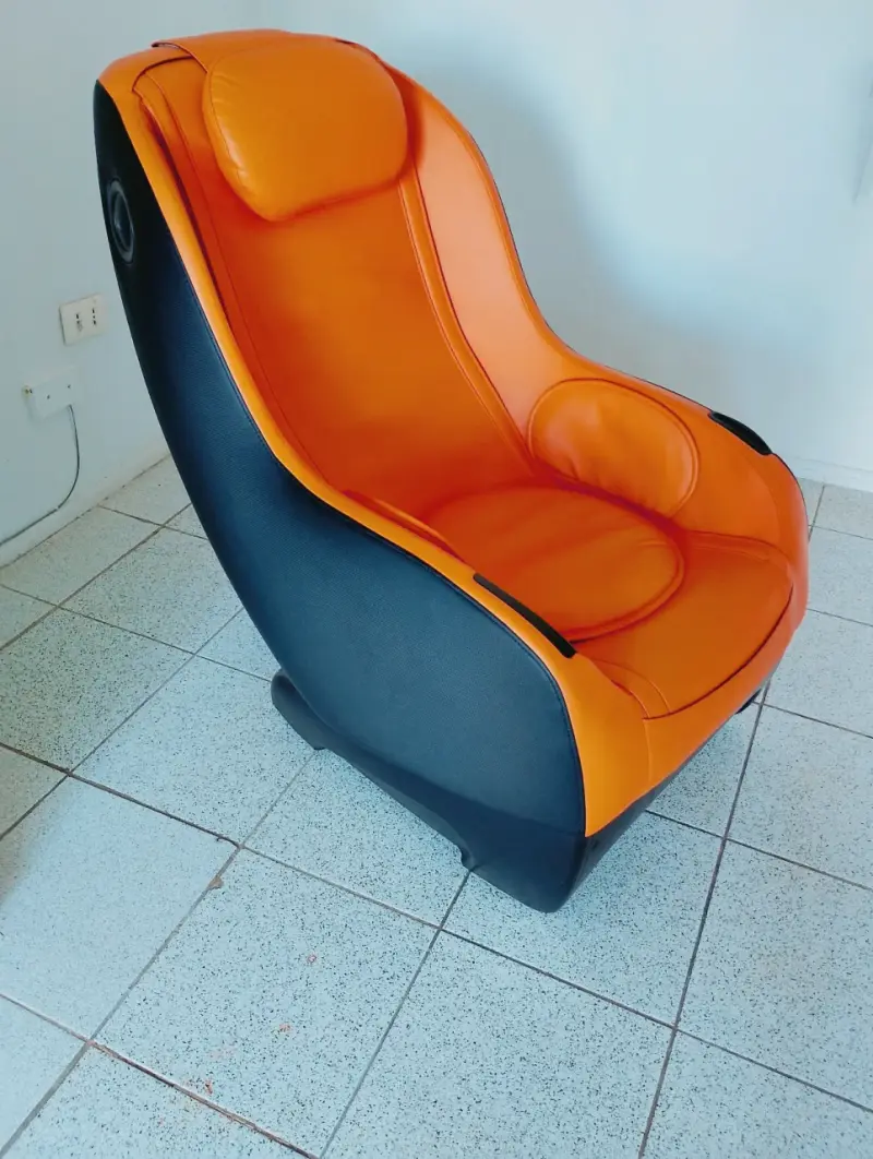 Sillón de Masaje Naranja y Negro - 3