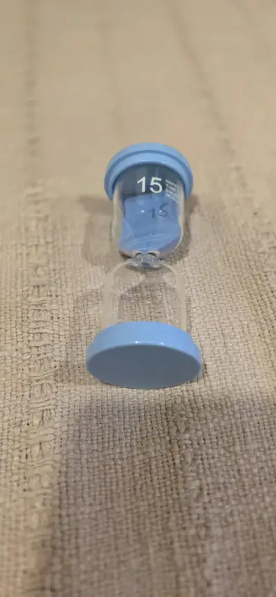 Reloj de Arena Azul 15 Minutos - miniatura 2