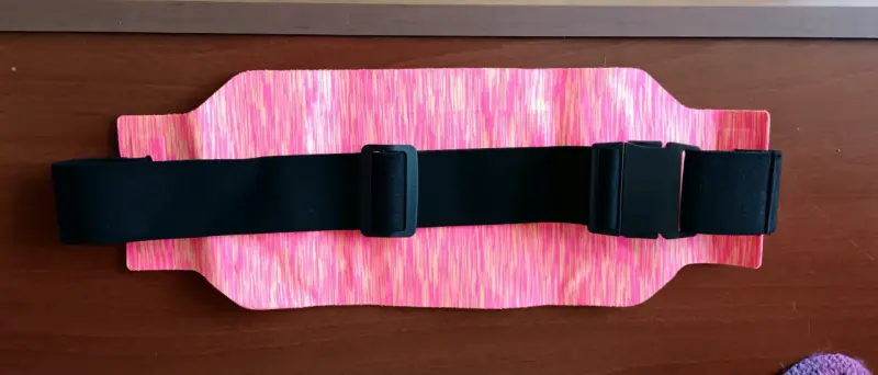Cinturón Deportivo Rosa con Bolsillo Reflectante - 2