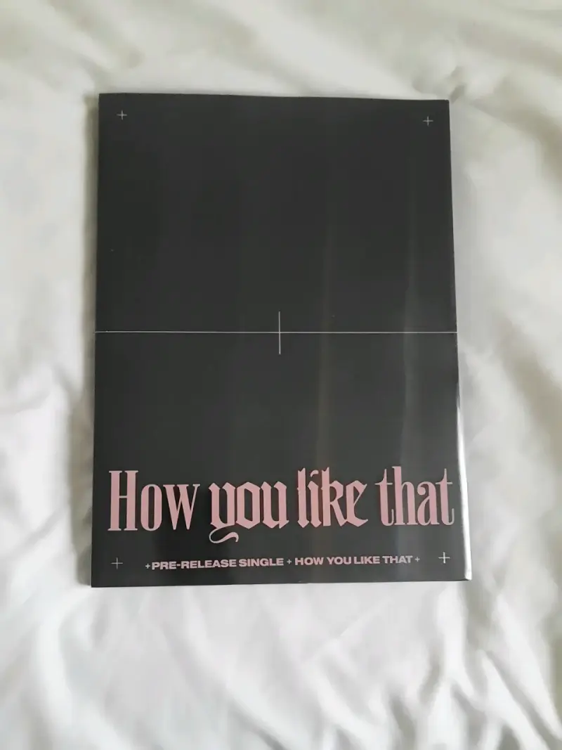 Álbum "Blackpink How You Like That" original - 1