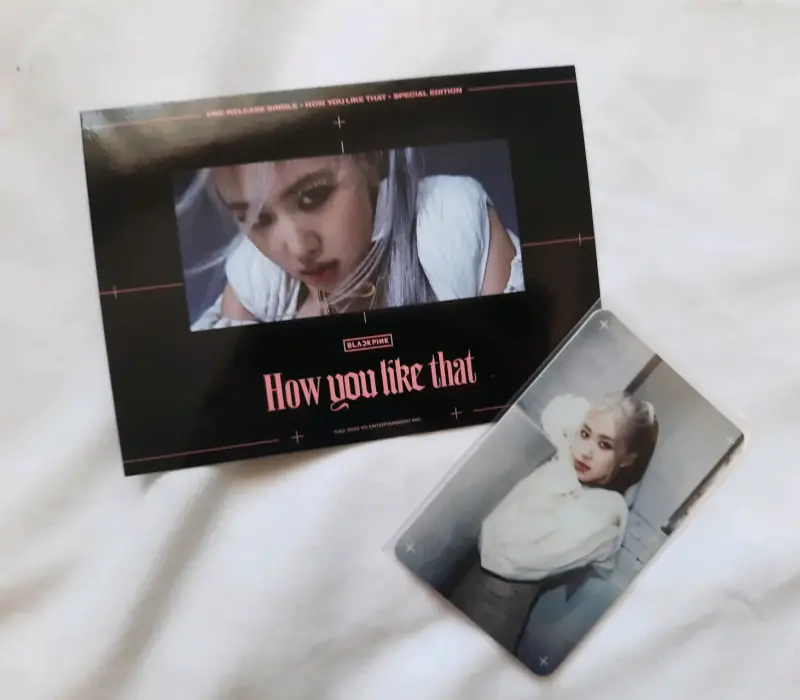 Álbum "Blackpink How You Like That" original - 6