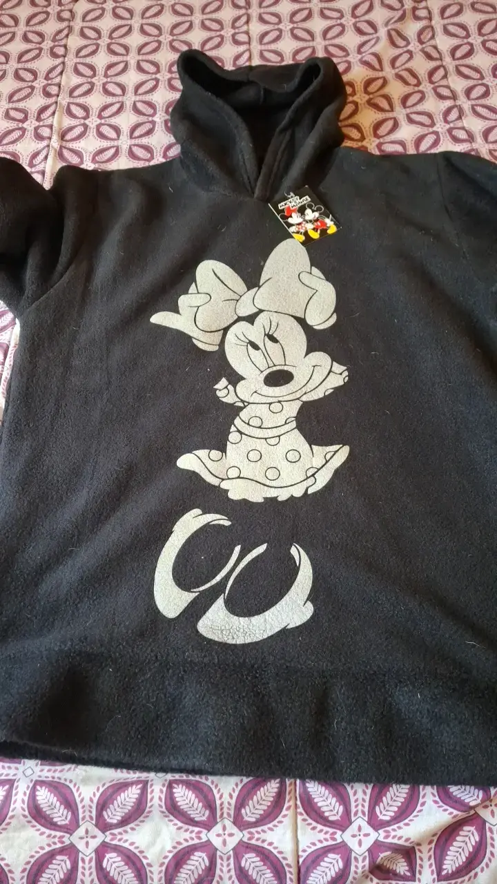Polerón térmico negro Minnie Mouse Disney - 1