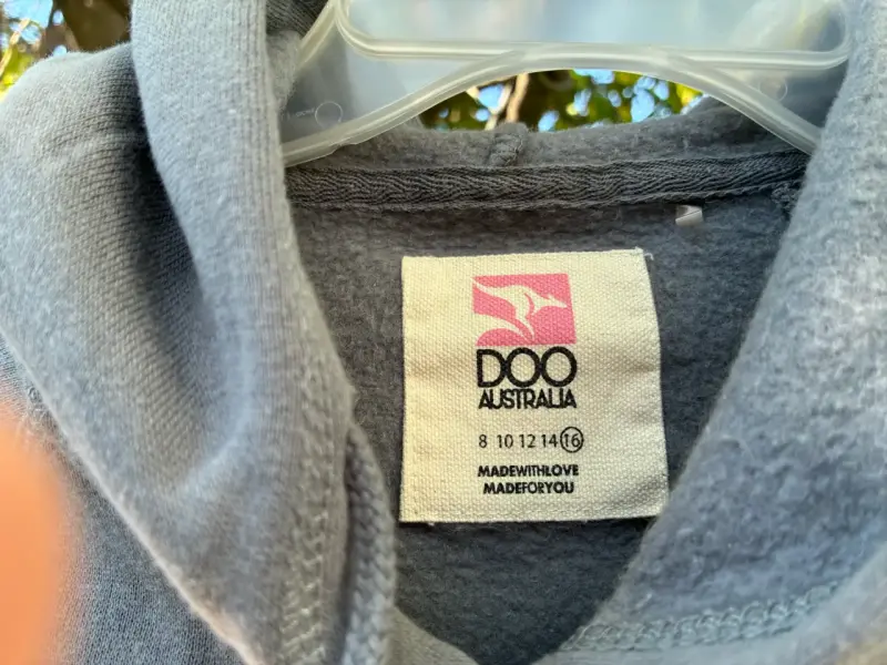 Polerón niña Doo Australia gris talla 16 - 3