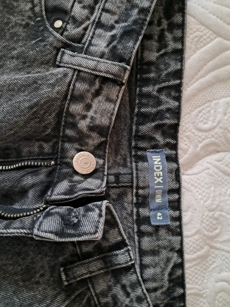 Jeans gris oscuro Index talla 42 - 2