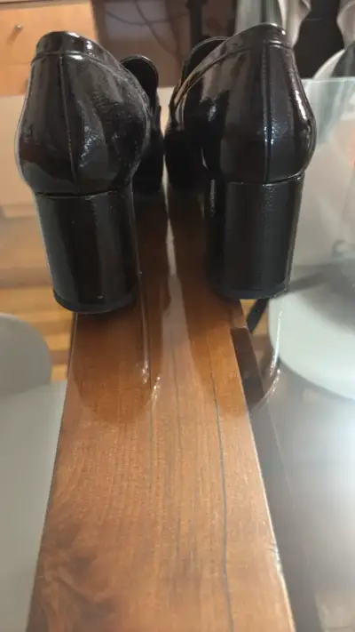 Zapatos de tacón Weide negros con hebilla - miniatura 3