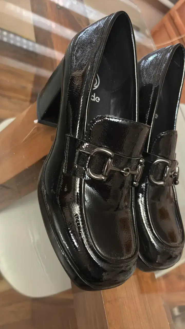 Zapatos de tacón Weide negros con hebilla - 4