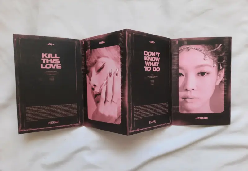 Álbum "Kill this love" Blackpink - 3
