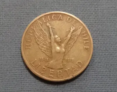 Moneda chilena de 10 pesos 1981 - miniatura 1