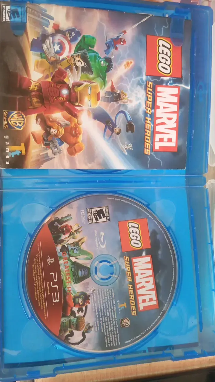 Juegos PS3 Lego Marvel y Cars 2 - 3