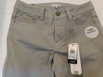 Pantalones de mujer con control de abdomen Aziz - miniatura 1