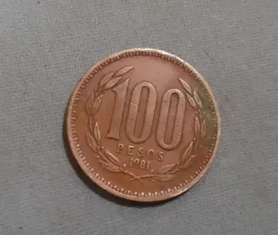 Moneda chilena de 100 pesos 1981 - miniatura 1