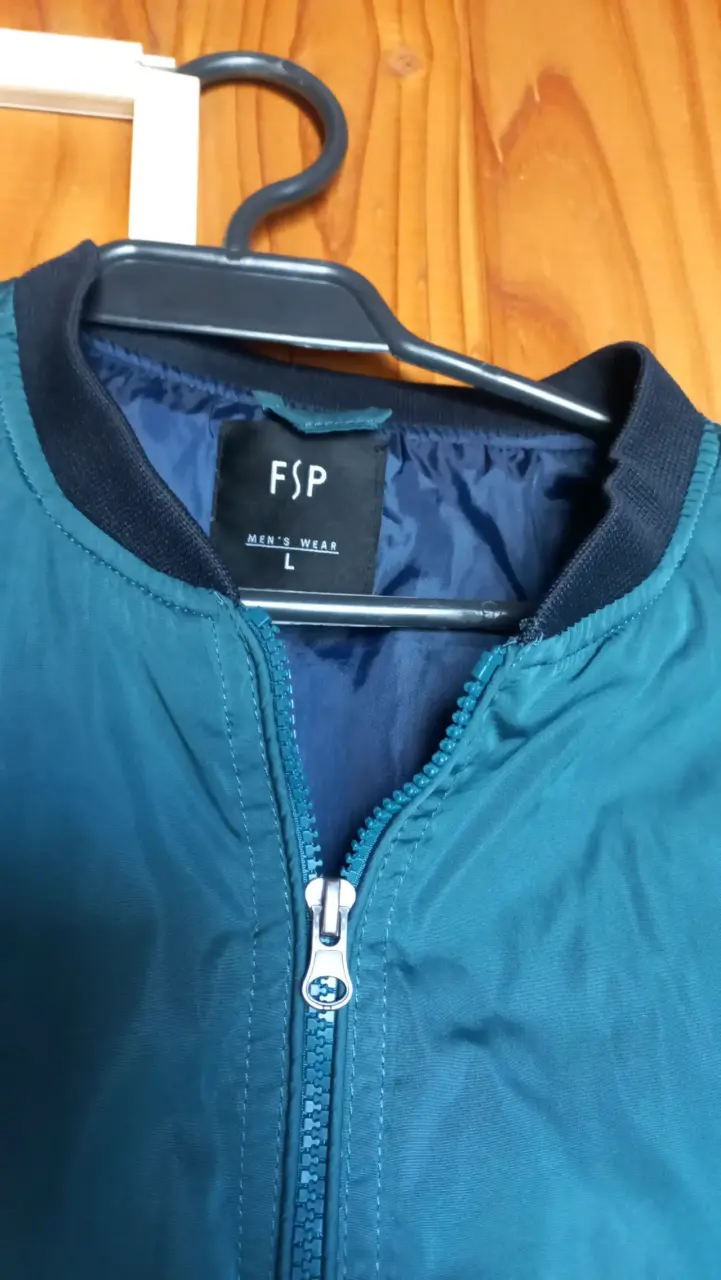 Chaqueta bomber verde FSP para hombre - 3