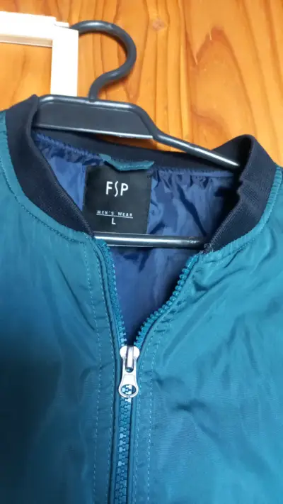 Chaqueta bomber verde FSP para hombre - miniatura 3