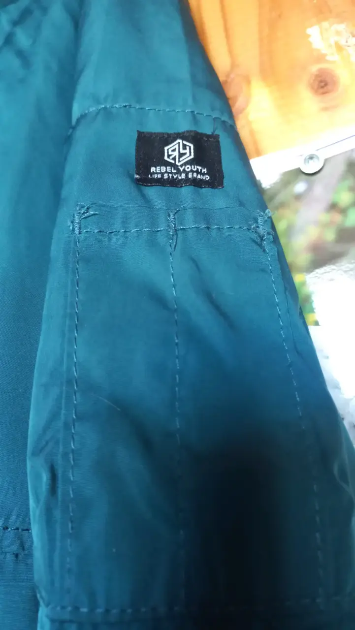 Chaqueta bomber verde FSP para hombre - 4
