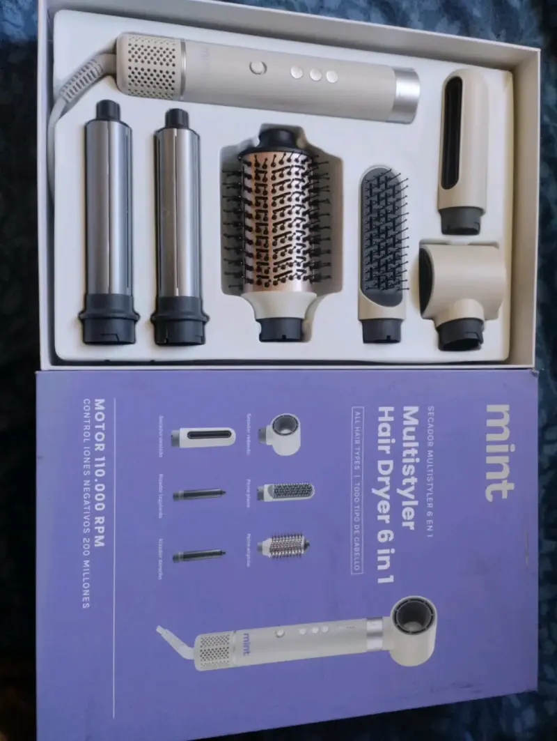 Secador Multistyler 6 en 1 Mint con Accesorios - 2