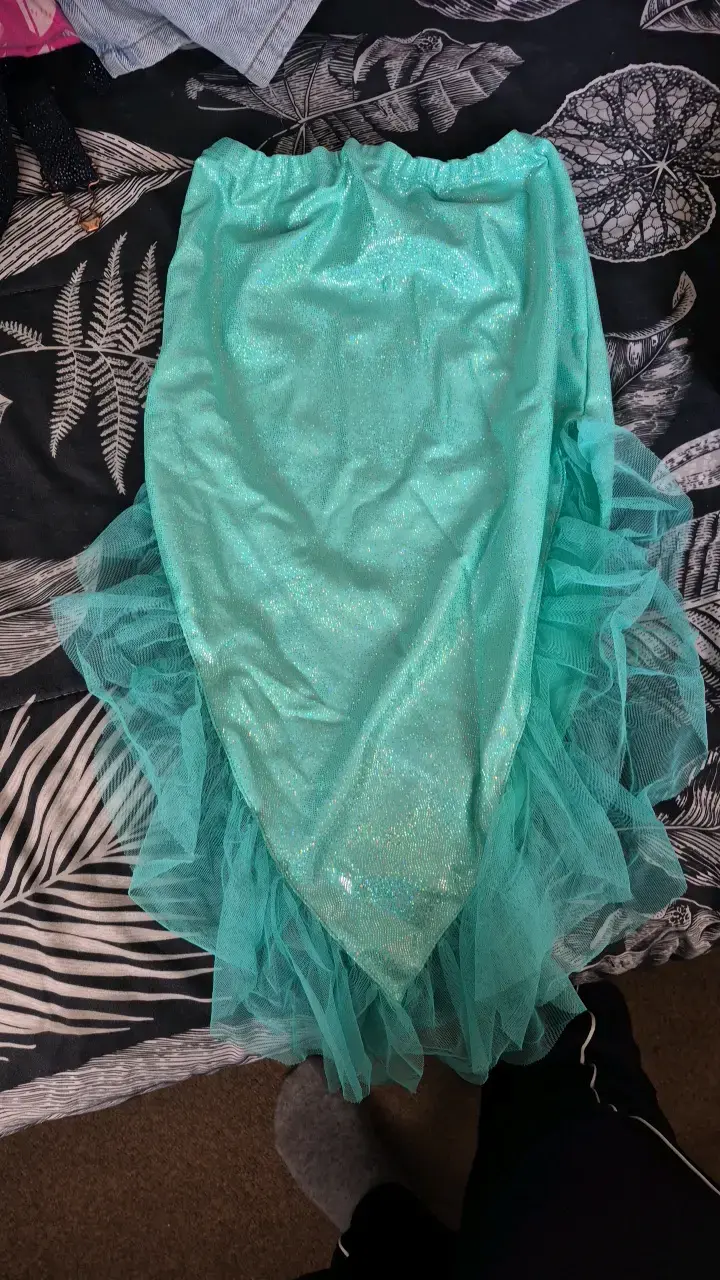 Vestido sin mangas estampado tropical para niña - 5