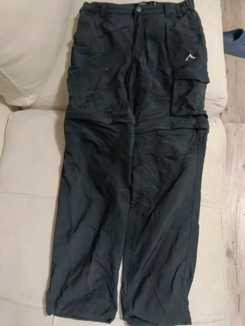 Pantalones outdoor negros Alpinextrem - 1