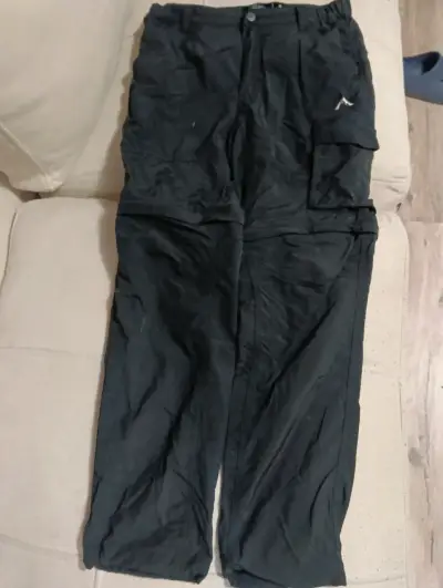 Pantalones outdoor negros Alpinextrem - miniatura 1