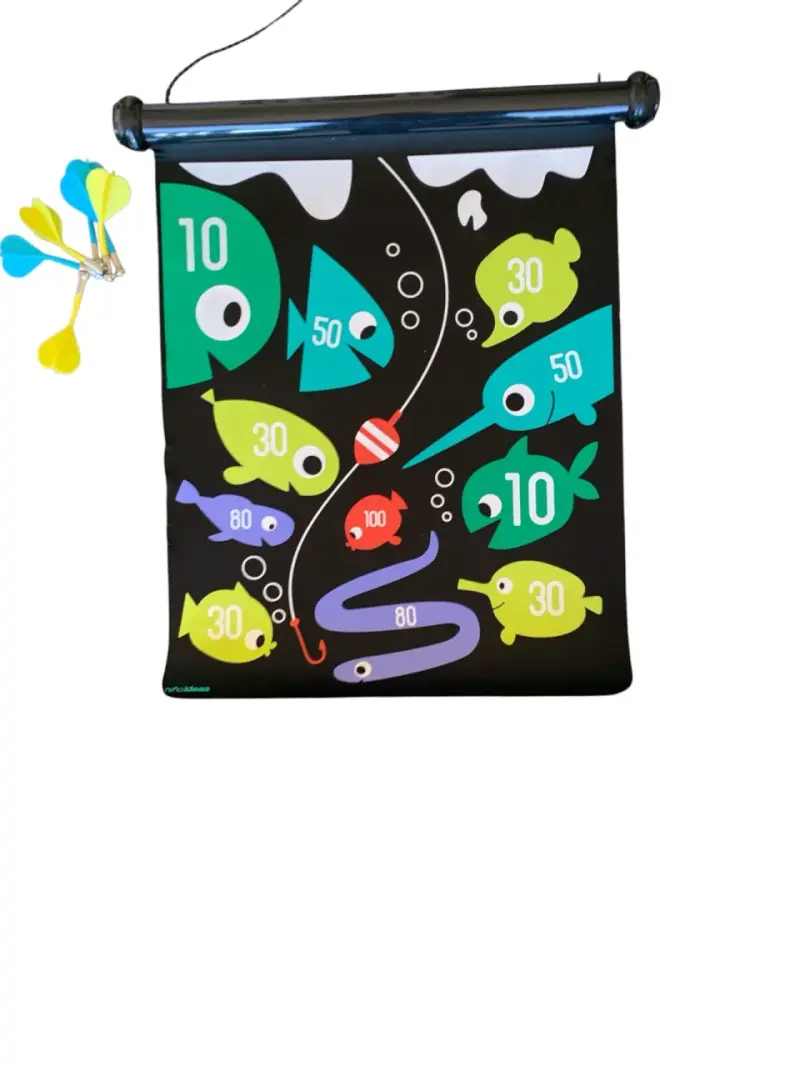 Juego de dardos magnéticos con diseño de peces - 3