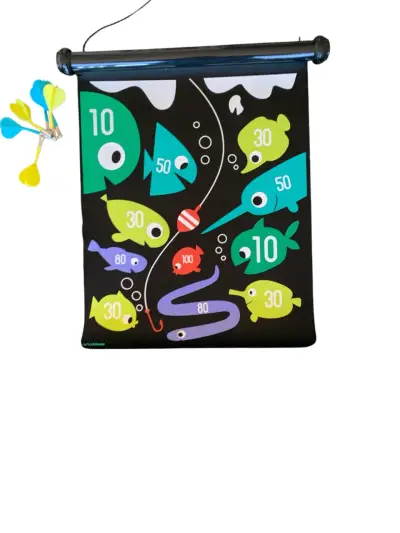 Juego de dardos magnéticos con diseño de peces - miniatura 3