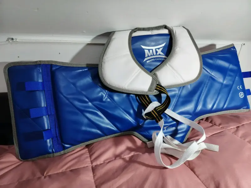 Chaleco protector de taekwondo Mooto reversible - 1