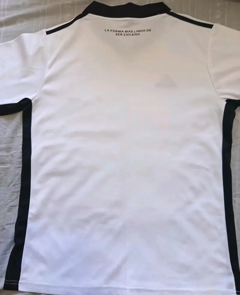 Camiseta Colo-Colo Adidas Roja, Negra y blanca - 6