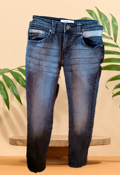 Jeans gris oscuro para mujer Aussie - miniatura 1