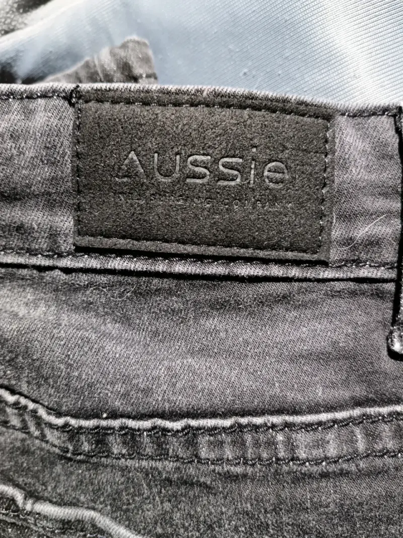 Jeans gris oscuro para mujer Aussie - 2