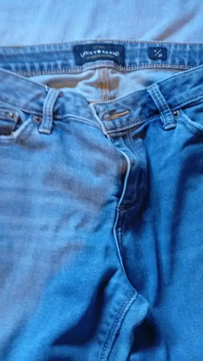 Jeans azul claro Lucky Brand para mujer - miniatura 1