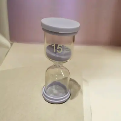 Reloj de Arena 15 Minutos Decorativo - miniatura 1
