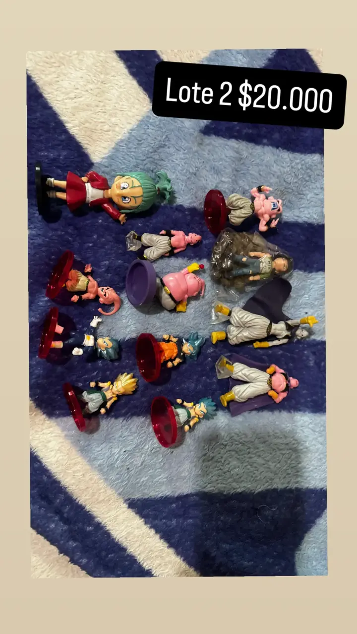 Lote de figuras de acción Dragon Ball