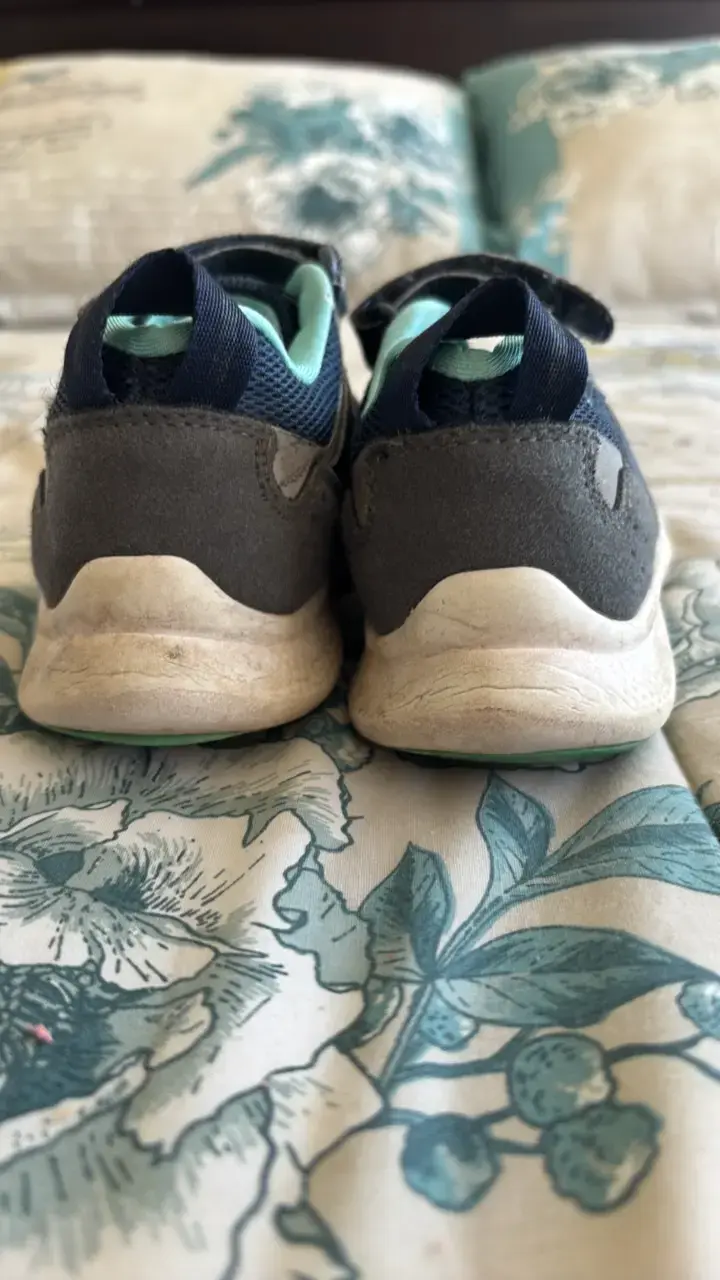 Zapatillas deportivas para niños azul y verde - 3