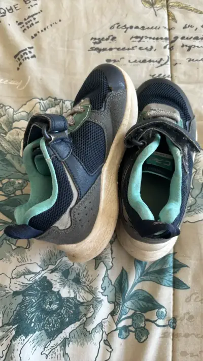 Zapatillas deportivas para niños azul y verde - miniatura 4