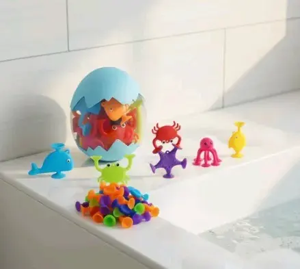 Juguete de succión para niños con figuras coloridas - 6