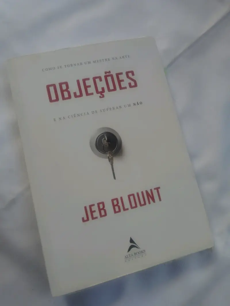 Libro 'Objeções' de Jeb Blount - 2