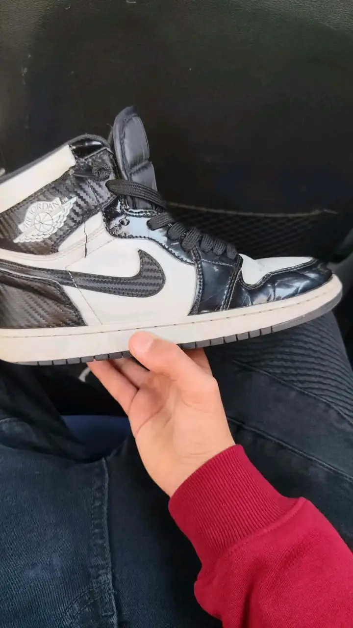 Zapatillas deportivas negras y blancas Nike - 2