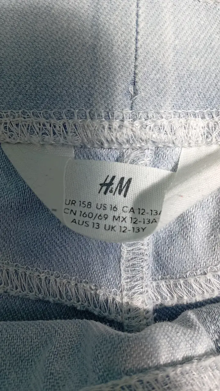 Pantalones H&M celestes juvenil - 2