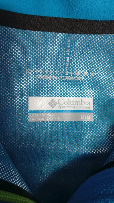Chaqueta polar azul Columbia para hombre - miniatura 2