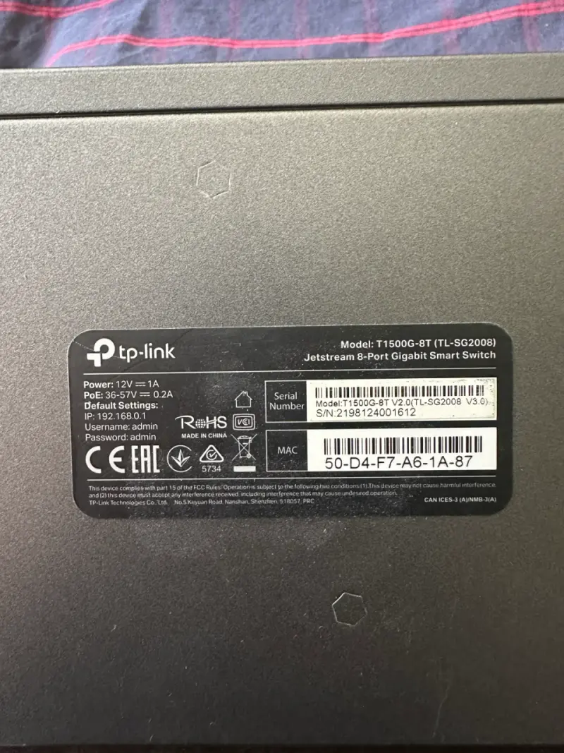Switch Gigabit TP-Link 8 Puertos T1500G-8T - 4