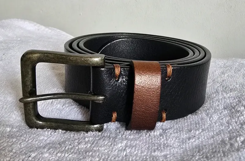 Cinturón de cuero para hombre en varios colores - 1