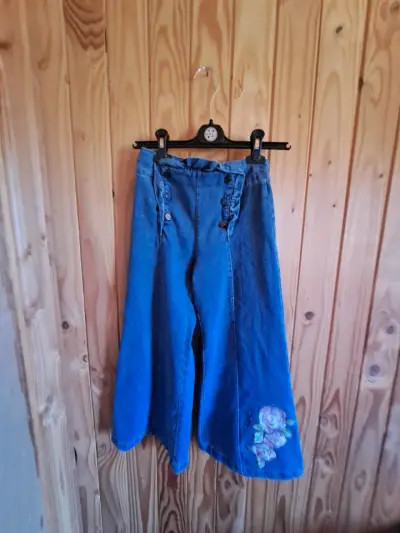 Conjunto de ropa infantil de mezclilla talla 8 - miniatura 1