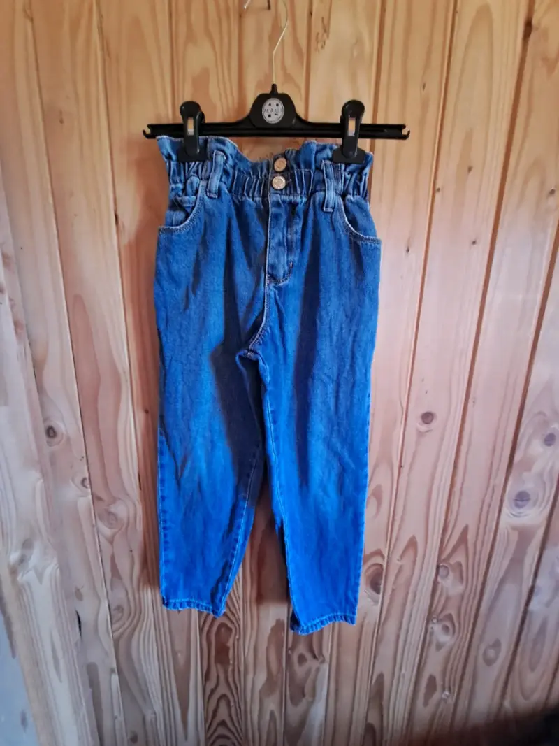 Conjunto de ropa infantil de mezclilla talla 8 - 2