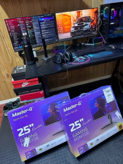 2 Monitores gaming Master-G 25 pulgadas - miniatura 1