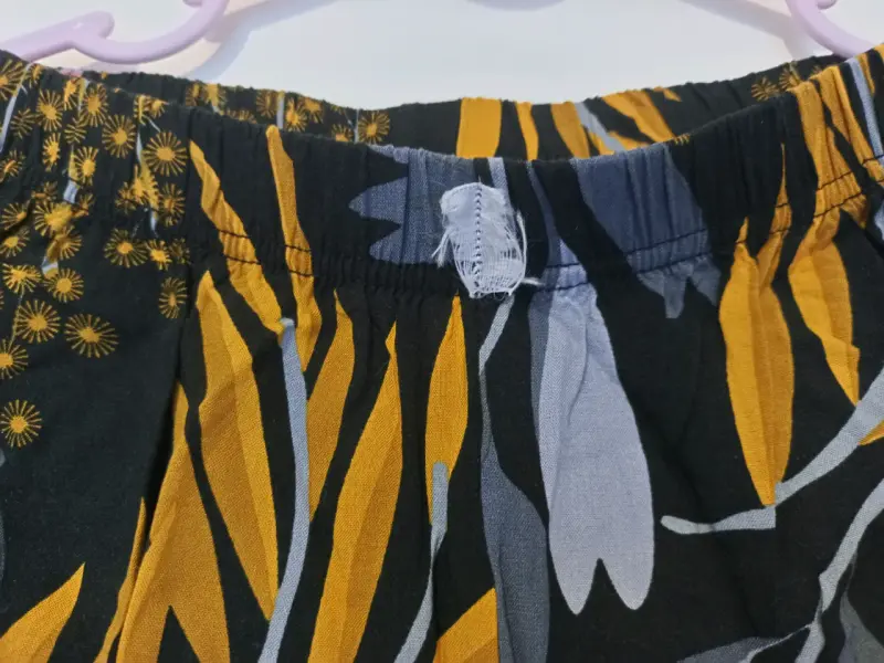 Pantalones anchos con estampado floral - 3