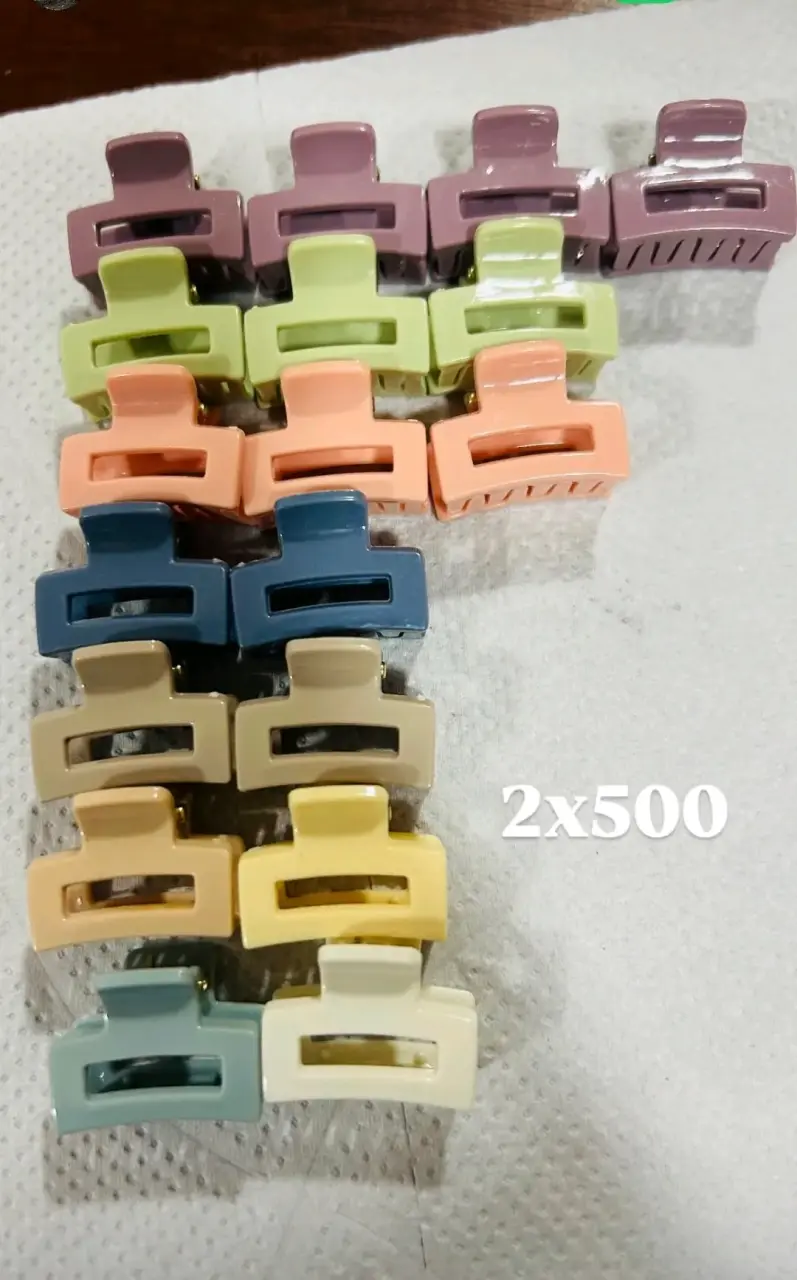 Set de Pinzas para el Cabello de Colores - 2