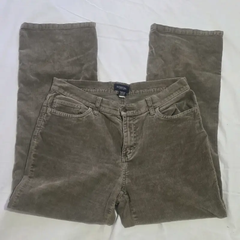 Pantalones Cotele Sonoma para Mujer